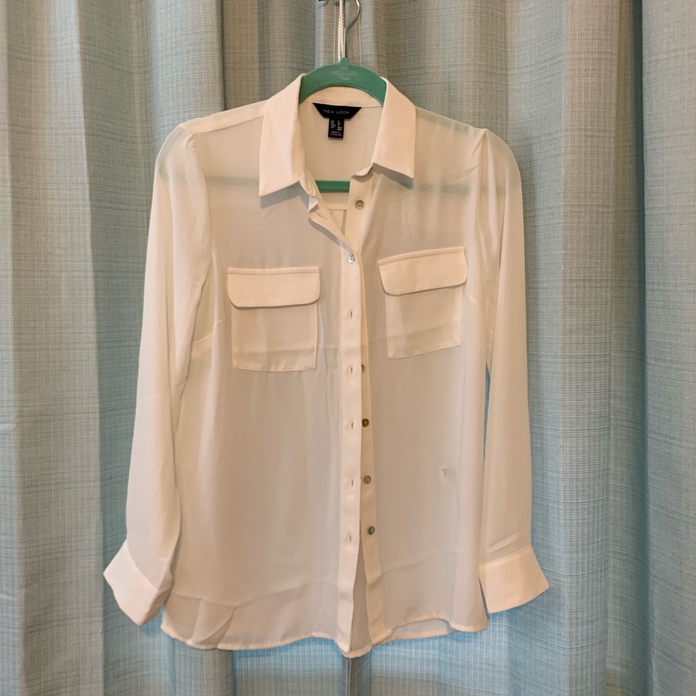 BRAND NEW SHEER BLOUSE